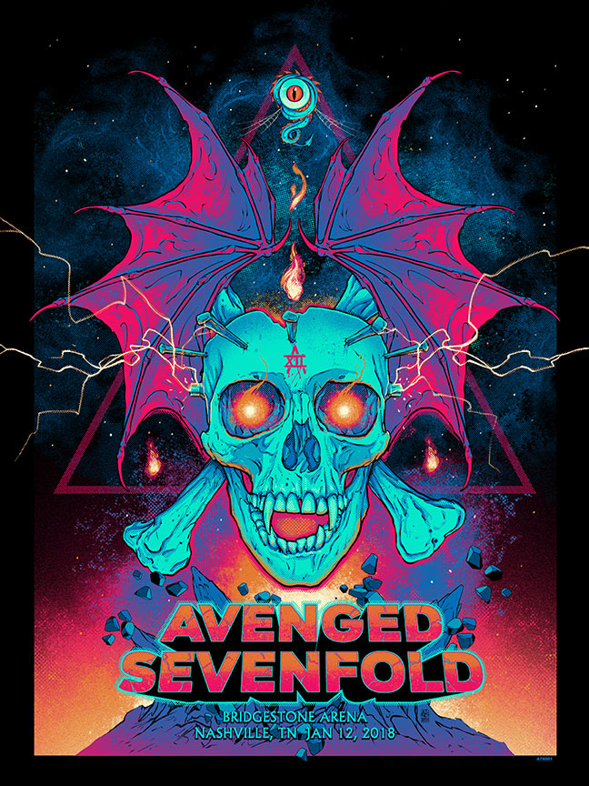 Avenged Sevenfold Digital Art by Victoir Billin - Pixels